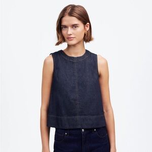 Madewell Dark Denim Top - Size 8